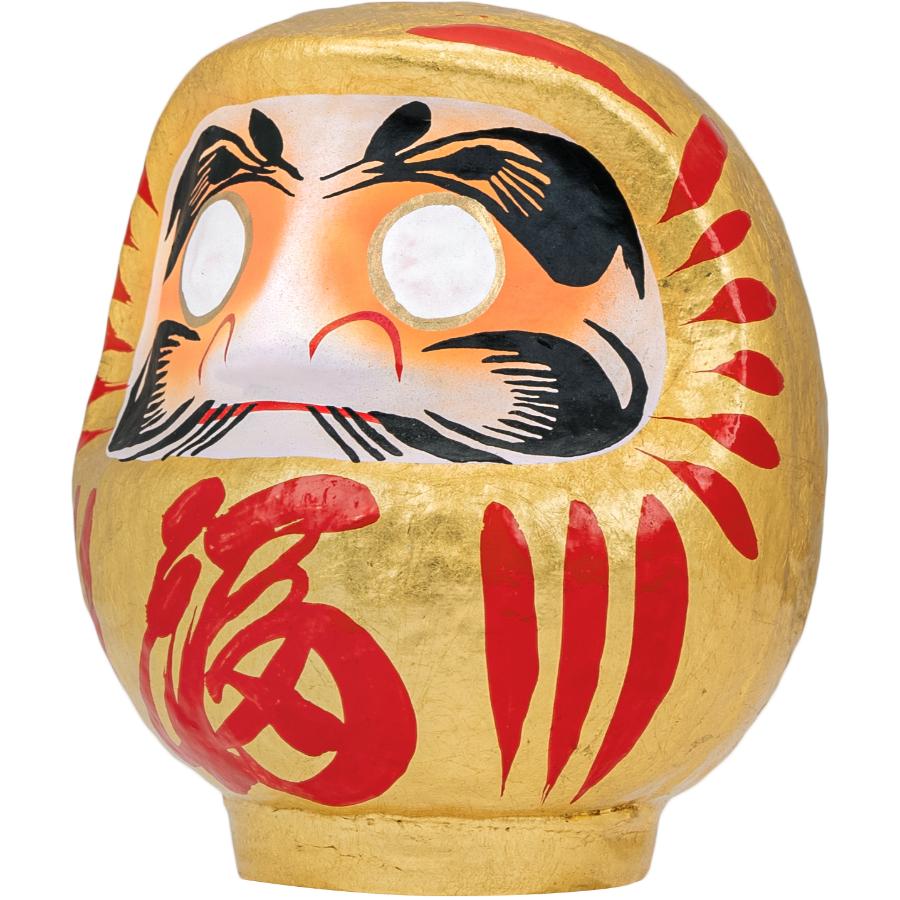 ＜大門屋＞純金箔だるま　１２cm