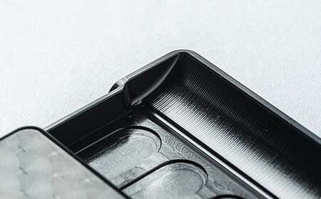 ジュラルミン 名刺入れ （駕籠 黒） ｜美光技研  名刺ケース 名刺入れ 名刺入 アルミ