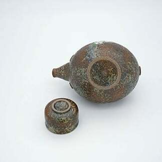伝作窯 窯変 桜 酒器セット 有田焼 A100-76_イメージ4