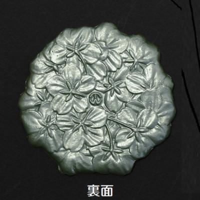 ふるさと納税 高岡市 【高岡銅器】フラワーコースター桜　メタリックグレー |  | 02