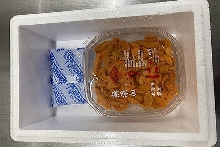 バフンウニ(黄系)塩水パック120g前後×1P A-74001