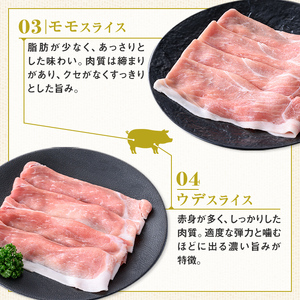 【C05046】鹿児島県産豚肉しゃぶしゃぶセット 全3回定期便  鹿児島 国産 豚肉 黒豚 しゃぶしゃぶ セット ロース バラ モモ ウデ 小分け お取り寄せ ギフト 贈答 冷凍  【大将食品】