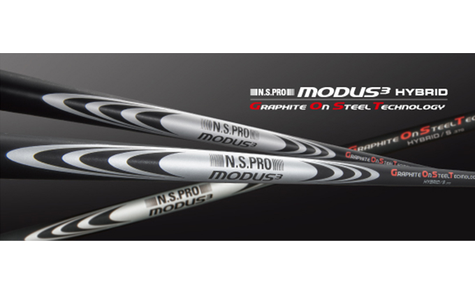 【日本シャフト】ハイブリッド用「複合シャフト」（N.S.PRO  MODSU3 HYBRID Graphite On Steel Technology）350Tip   G.O.S.T.FLEX-X