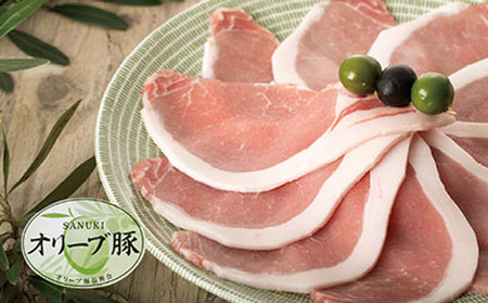 豚肉 オリーブ豚 ローススライス 600g（600g×1）【化粧箱入り】【配送不可：離島】 | 国産 豚肉 オリーブ豚 お肉 肉 豚肉 ロース ロース肉 豚肉 スライス 国産 人気 オリーブ 豚 豚肉