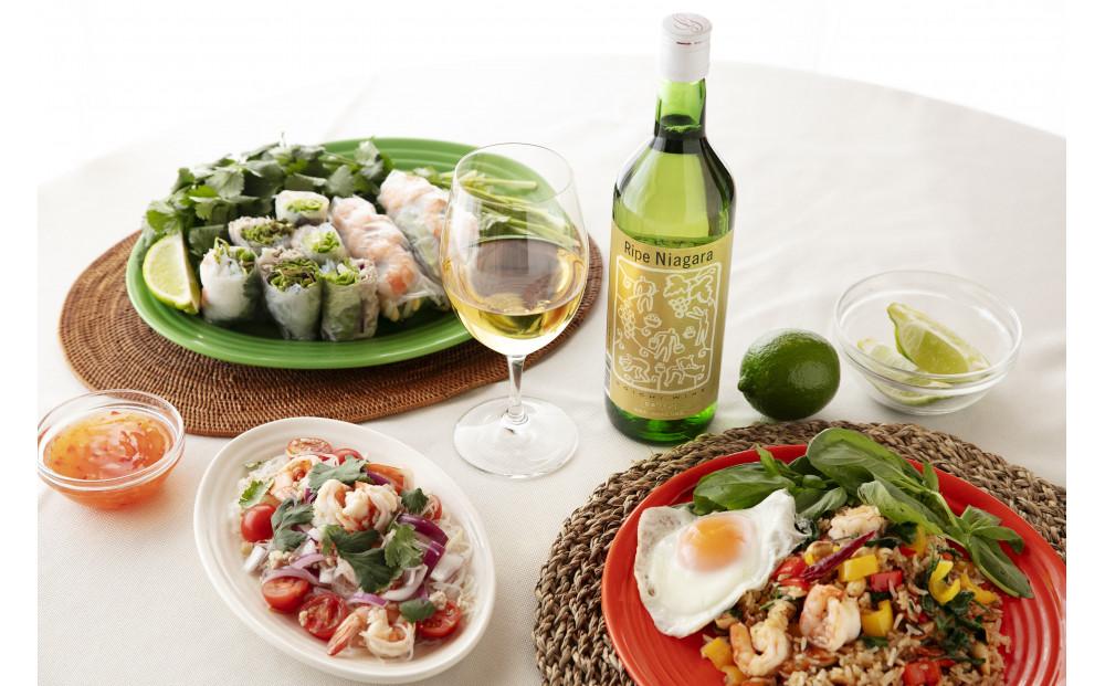 林農園 五一わいん 酸化防止剤無添加 完熟ナイヤガラ 白 甘口 720ml × 2本 発売元 株式会社片山