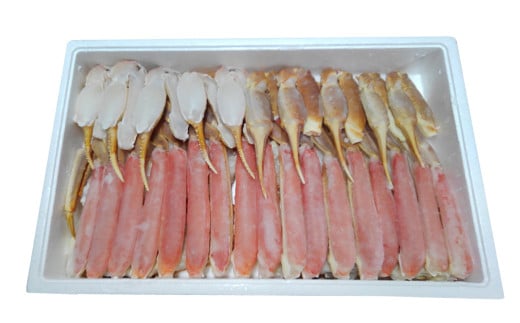 生ずわい蟹 ハーフポーション 約2.0kg【2026年1月発送】｜蟹 かに ズワイガニ ポーション 鍋 かに鍋 カニしゃぶ しゃぶしゃぶ 大阪府 阪南市