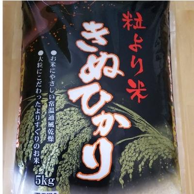 ふるさと納税 日高町 令和6年産　粒より米　きぬひかり　5kg |  | 01
