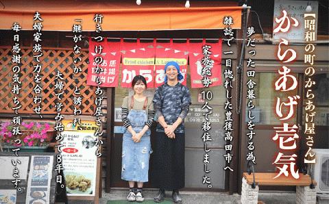 【からあげ壱気】 大分からあげ 600g×2セット（モモ、とりトロ、ムネ、ずり、手羽先） 唐揚げ からあげ うまタレ付き