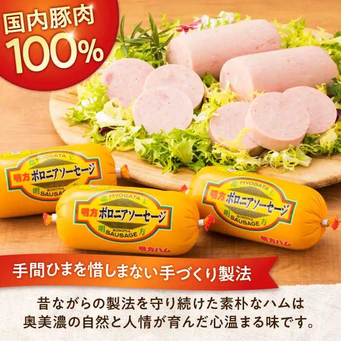 【12回定期便】明方ハム詰め合わせ Ａセット [AVBA005]明方 定期