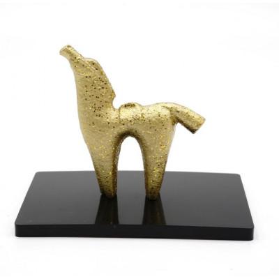 ふるさと納税 高岡市 【高岡銅器】三枝惣太郎作　馬25.ひぞっこ