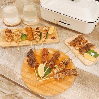 【1061-2】【本格焼き鳥お任せセット3０本】BBQ、キャンプに！