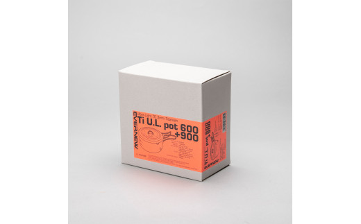 【EVERNEW】Ti U.L. Pot 600 + 900 ECA535 FC050017