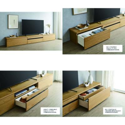 ふるさと納税 大川市 天然木リビング家具ルーア(ローボード テレビ台・TVボード)210cm A【選べるカラー:6色】 |  | 02