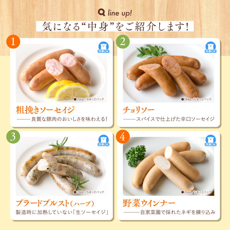 手造りハム工房シュヴァインハイムの贅沢セット　H003-037