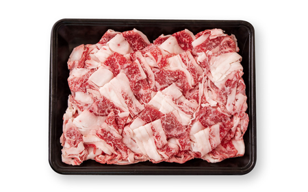 【宮崎牛】訳あり切り落とし500g　4等級以上　国産牛肉＜1-61＞Y
