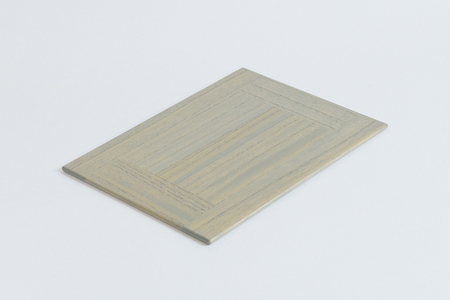 KIRI Tea Mat（2枚組）【グレー】 テーブルマット ランチョンマット 《サイズ：W280×D200×T6（mm）》 桐で作る木製マット 食卓で大活躍 晩酌にも 加茂市 朝倉家具 