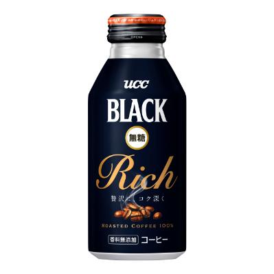 ふるさと納税 愛荘町 UCC ブラック無糖 RICH 缶コーヒー 375ml×24本