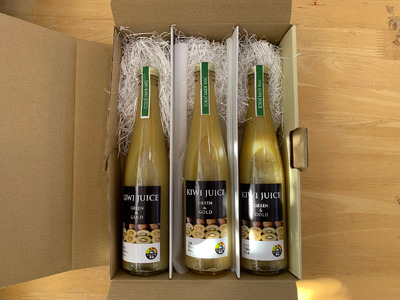 完熟 キウイ フルーツ 70%果汁入り飲料 500ml×3本セット 山口県 阿武町産