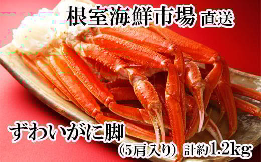 
            A-11246 ボイル本ずわいがに脚5肩(計約1.2kg)
          