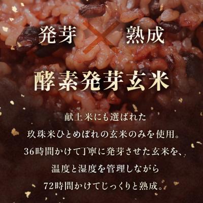 ふるさと納税 玖珠町 酵素発芽玄米「健やかごはん」20個入 素材にこだわり玖珠米ひとめぼれを使用 玄米 米 ひとめぼれ |  | 01