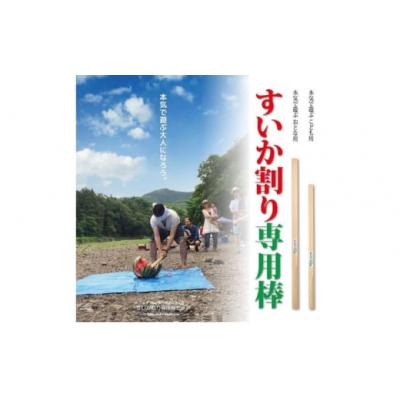 ふるさと納税 飯能市 日本すいか割り推進協会公認「すいか割り専用棒」