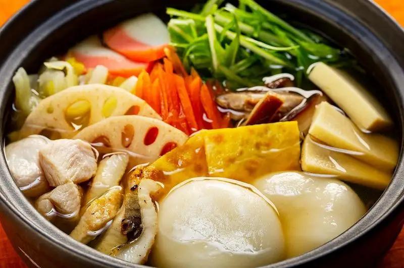 【博多旧市街セレクション登録商品】冷凍具 雑煮 3個セット