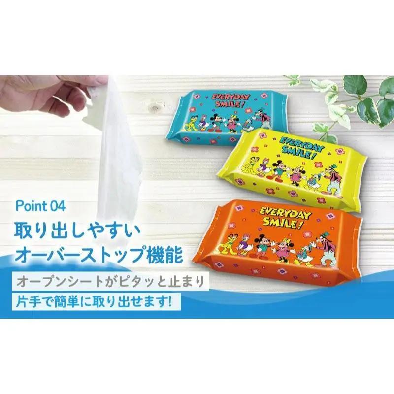 水99.9% あかちゃんのおしりふき（80枚×3P）×5セット 計15個 ミッキー&フレンズ ディスニー おしりふき シート お尻ふき 新生児 赤ちゃん ベビー 日本製 さらさら 水に近い まとめ買い