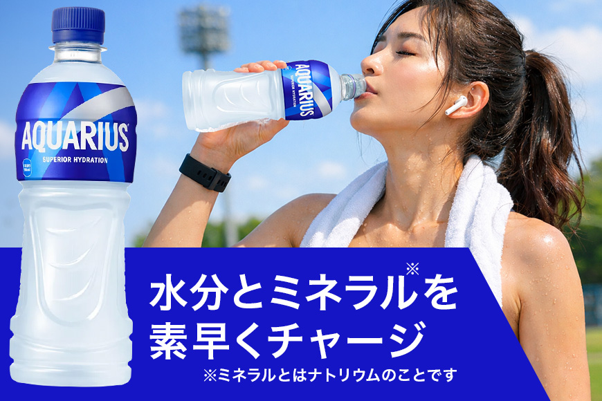 アクエリアス　500ml×24本