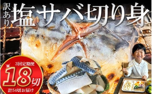 【毎月3回定期便】訳あり 塩サバ 切り身 6切×3袋 (約1.6kg) 計3回 冷凍 鯖 塩 さば 魚 さかな 海鮮 海産物 おかず サバ 鯖ご飯 おすすめ 人気 さば サバ  鯖 魚 魚介 海鮮 惣菜 塩サバ 塩鯖 焼き鯖 サバ 焼きさば 焼さば 減塩  塩 鯖 さば サバ おすすめ 人気 ふるさと納税 鯖 サバ さば 株式会社 山太 さば 鯖 人気 おすすめ 愛知県 南知多町