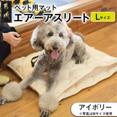 ふるさと納税 都城市 ペット用「エアーアスリート(R)」Lサイズ　アイボリー　ry0202lIV