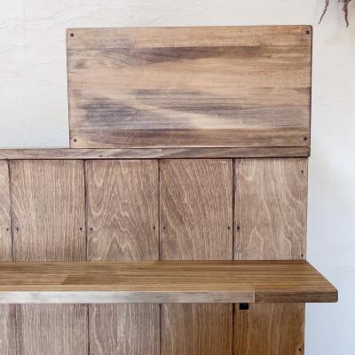 ふるさと納税 入間市 【サイズオーダー】ヴィンテージ風 オーダーカウンター レジカウンター na280 |  | 03