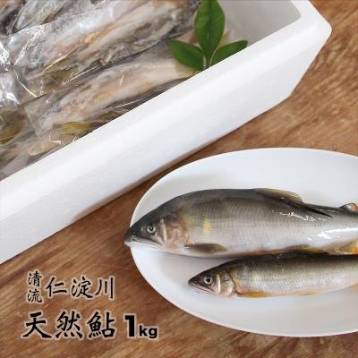 ふるさと納税 いの町 フレッシュマートキシモトさんの天然鮎(冷凍)1kg