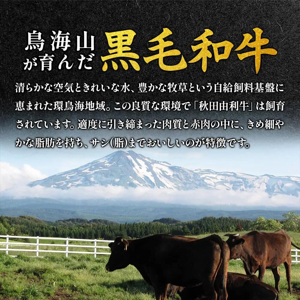 秋田由利牛 しゃぶしゃぶ用 モモ肉 1.5kg（300g×5パック）
