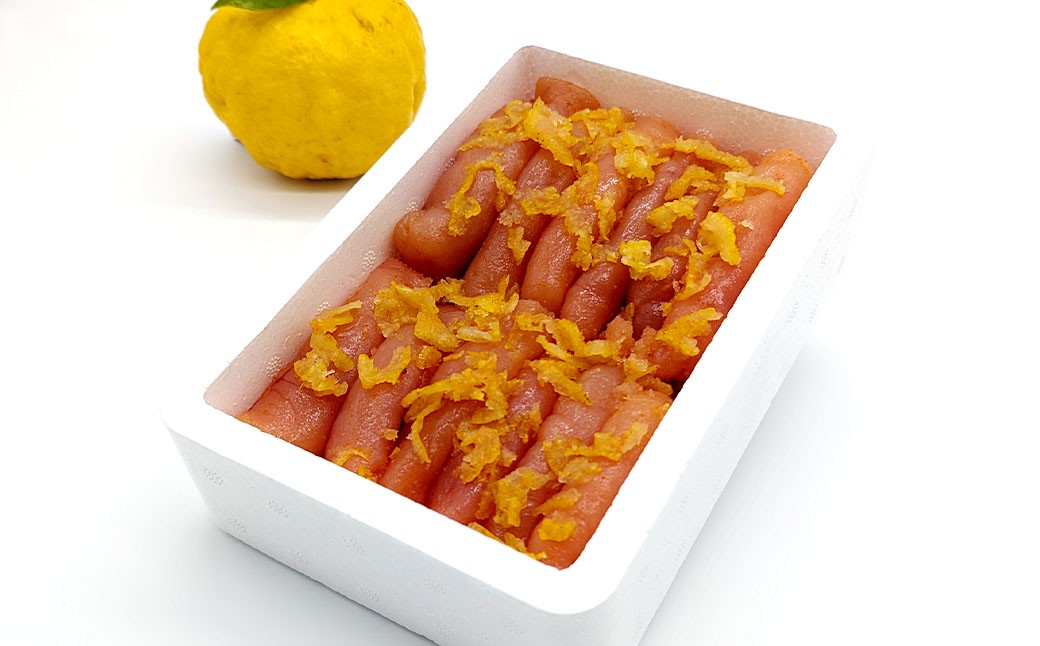 【訳あり】辛子明太子ゆず皮入り切大 500g