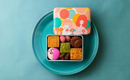 クッキー缶 Ma Minette マカロン サブレ クッキー缶【8種】
