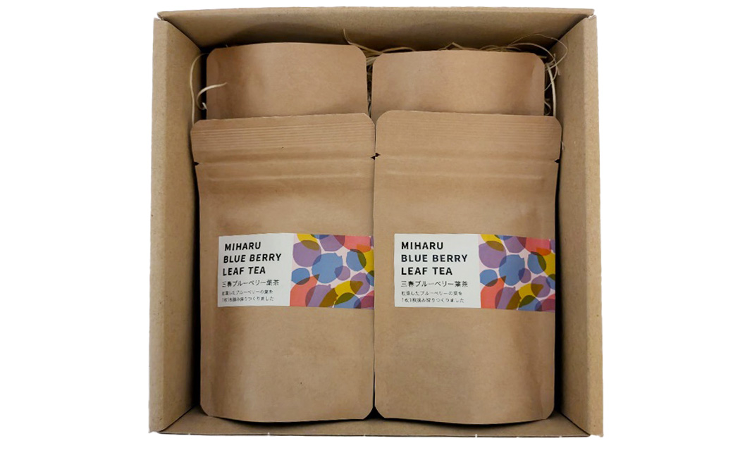 ブルーベリー葉茶1袋（2g×5個)×6袋　【福島県三春町　かおるブルーベリー園産使用】　【07521-0149】