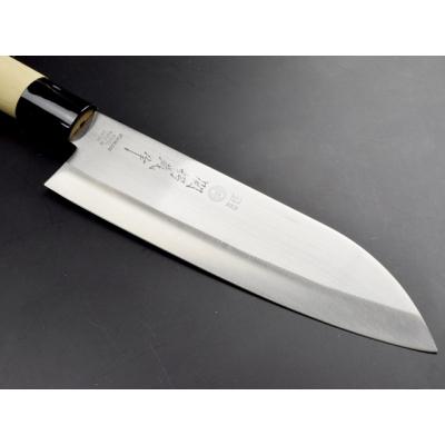 ふるさと納税 関市 ステンレス製和包丁2点セット (三徳・ペティ)　関鍔蔵作　白木柄 |  | 03