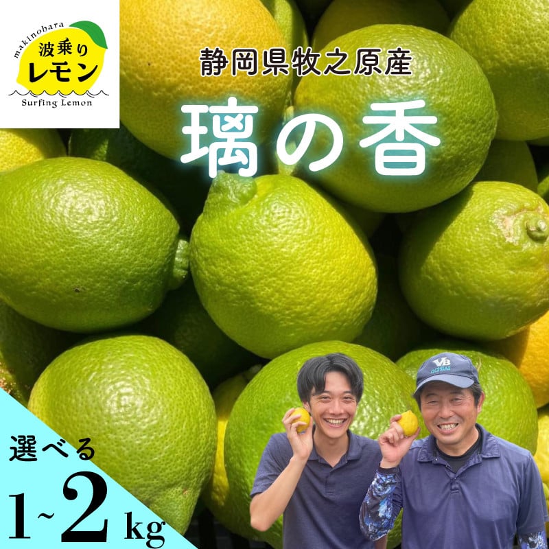 
            事前受付 牧之原産 波乗りレモン 璃の香 選べる 内容量 1~2kg 国産 Lemon 檸檬 柑橘類 柑橘 フルーツ 果物 酸っぱい 果肉 酸味  防腐剤不使用 静岡県 牧之原市 
          