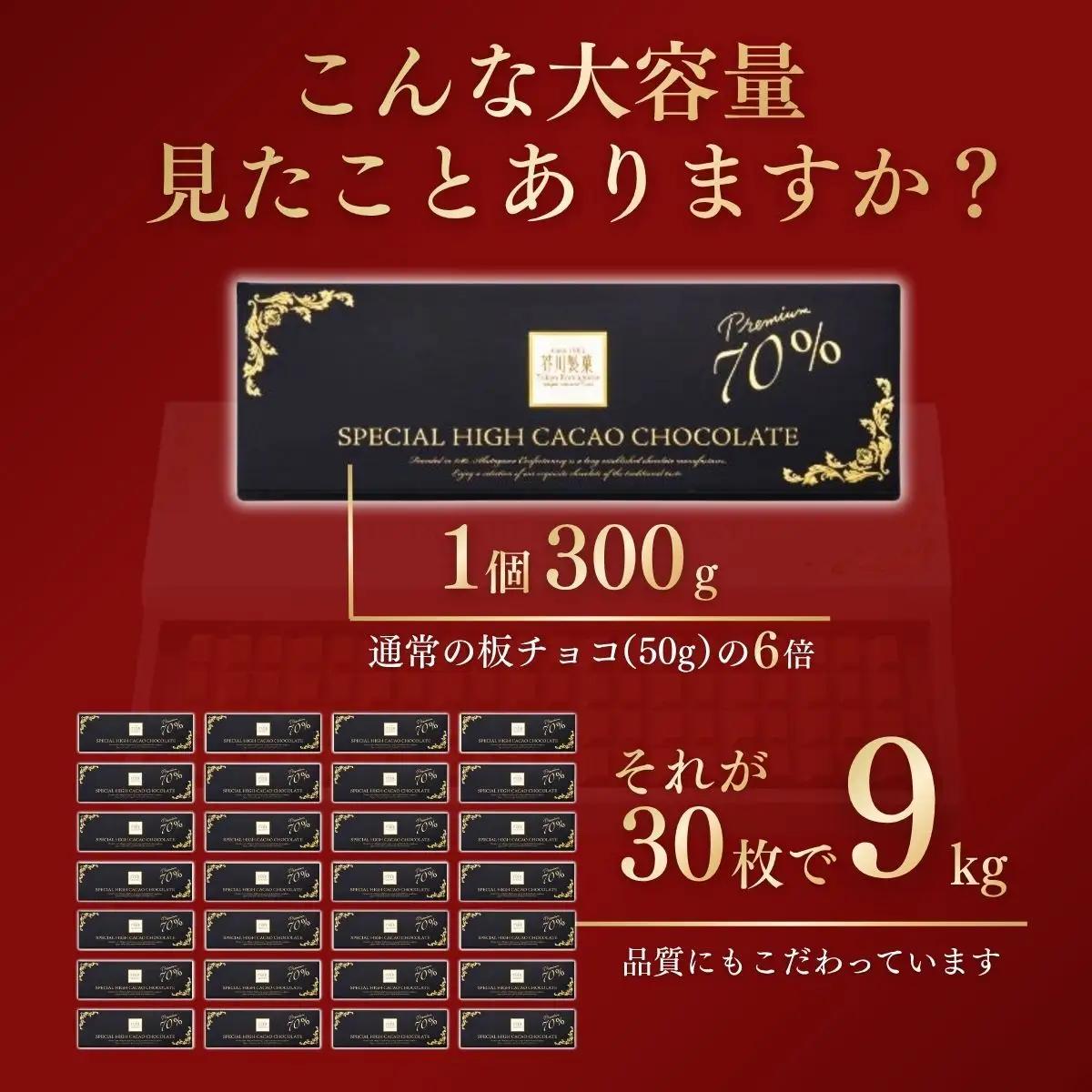 スペシャルハイカカオチョコレート30枚 | チョコレート 芥川製菓