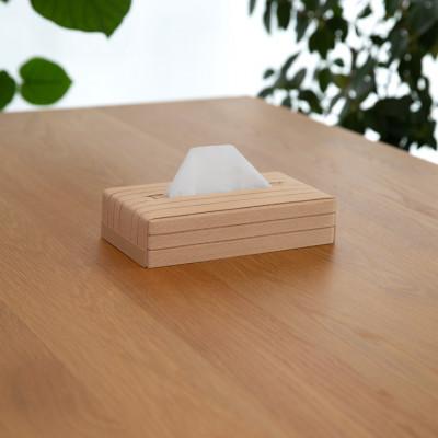 ふるさと納税 奥州市 心地よい暮らしをつくる ティッシュケース mini ベージュ バンドシー [AR093] |  | 01