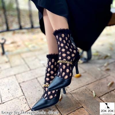 ふるさと納税 広陵町 上質感を足にまとうラグジュアリーソックス ZOKZOK 3足セット (ブラック系) |  | 03