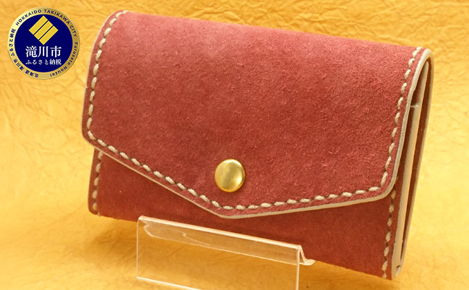 Berceau　小銭入れ　PIG　(ワインレッド)