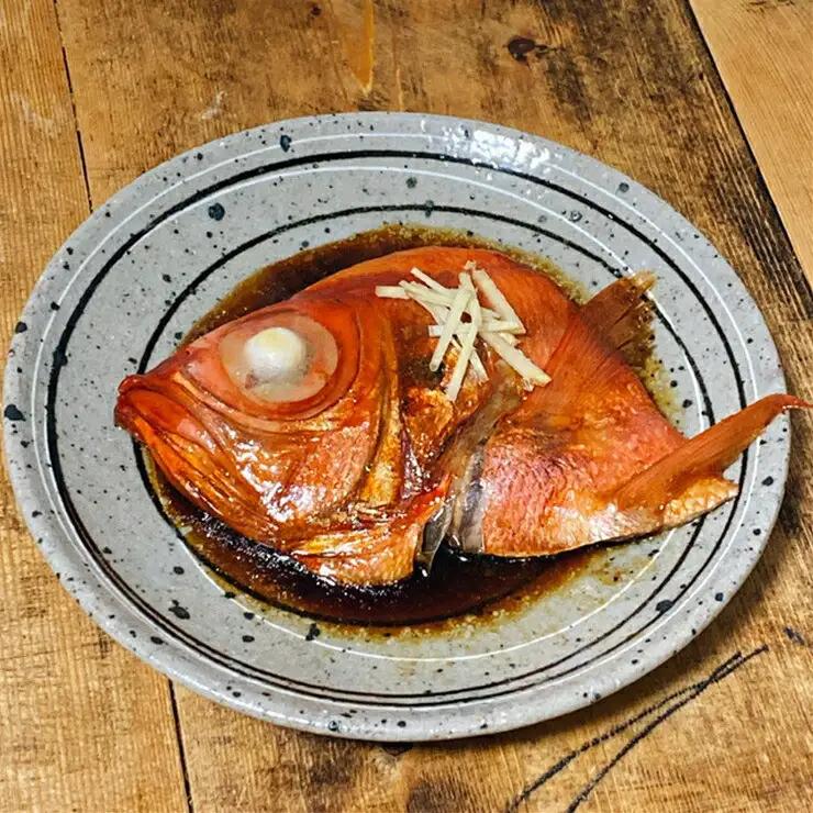 生から湯煎で仕上げる、金目鯛の煮付け【切身2枚】【鯛 魚介 海鮮】