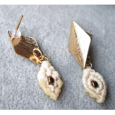 ふるさと納税 土佐清水市 マクラメ編み ピアス アクセサリー ハンドメイド 作家作品 おしゃれ ギフト 贈り物【R01164】 |  | 01