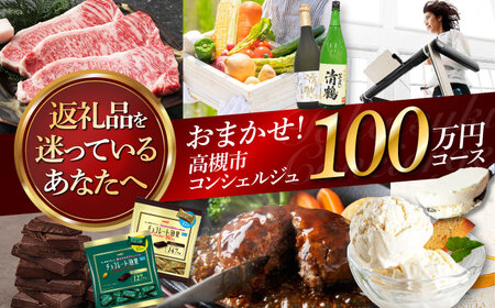 【高槻市コンシェルジュ】寄附額100万円コース[AOZZ019]コンシェルジュ
