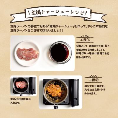 ふるさと納税 笠岡市 “笠岡のソウルフード”笠岡ラーメン14食入(煮鶏チャーシューのレシピ付) |  | 02