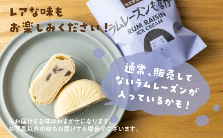 ＜牧成舎＞飛騨の手焼き最中アイス ミニサイズ 60ml×5個 妹最中 モナカ おまかせセット[Q291]