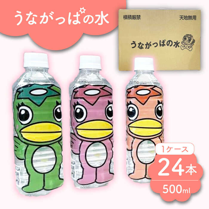 【ふるさと納税】うながっぱの水 1ケース（ 500ml ペットボトル × 24本 ） 多治見市 / 多治見市観光協会 ミネラルウォーター みず 水 備蓄 防災 ローリングストック フェーズフリー [TAQ006]