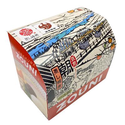 ふるさと納税 朝倉市 筑前朝倉蒸し雑煮　256g×4箱