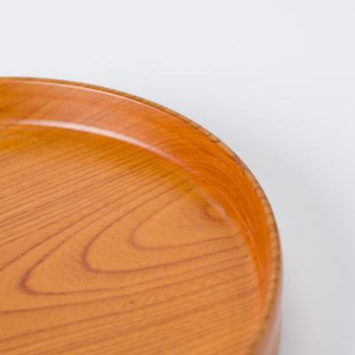 ふるさと納税 宍粟市 ケヤキの丸盆(28cm)AW12 |  | 02